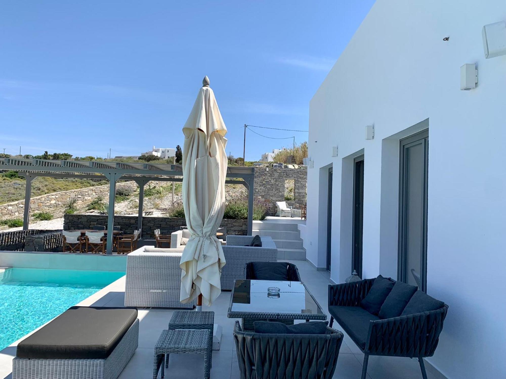 Agathee Cactus Villa Парос Экстерьер фото